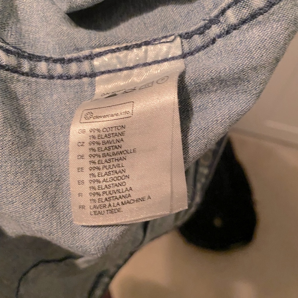 H&M Divided Denim top - small - Picture 4 of 5